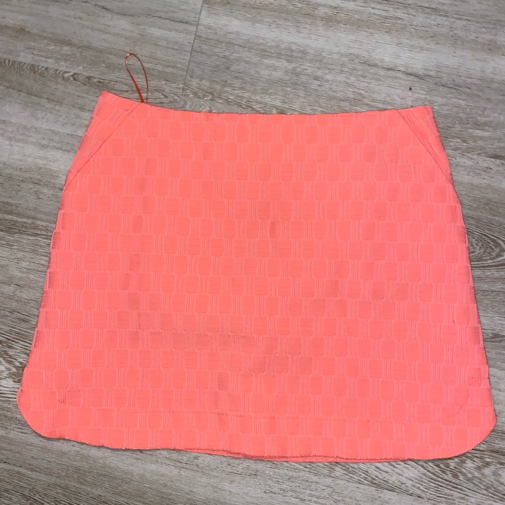 Topshop coral skirt with hidden pockets - NWOT